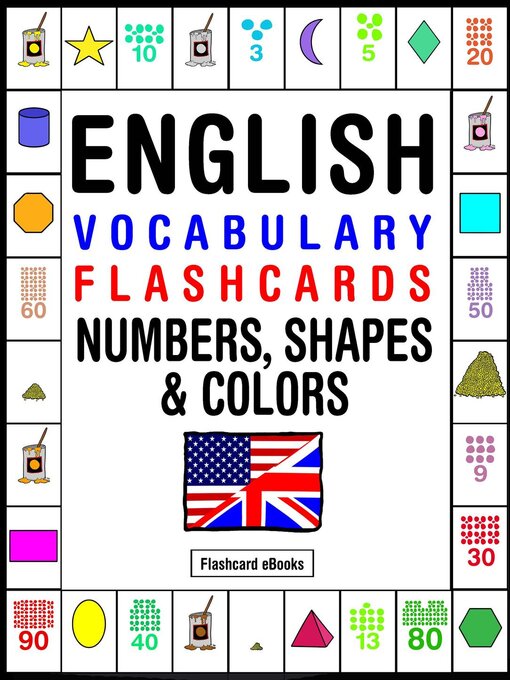 Title details for English Vocabulary Flashcards--Numbers, Shapes & Colors by Flashcard Ebooks - Available